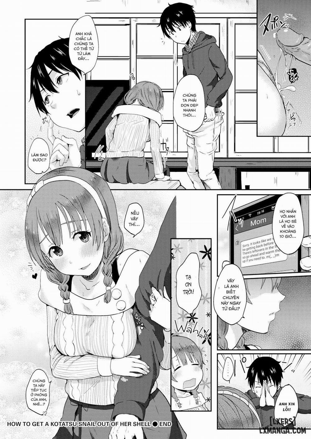 How to Get a Kotatsu Snail out of Her Shell Oneshot trang 15