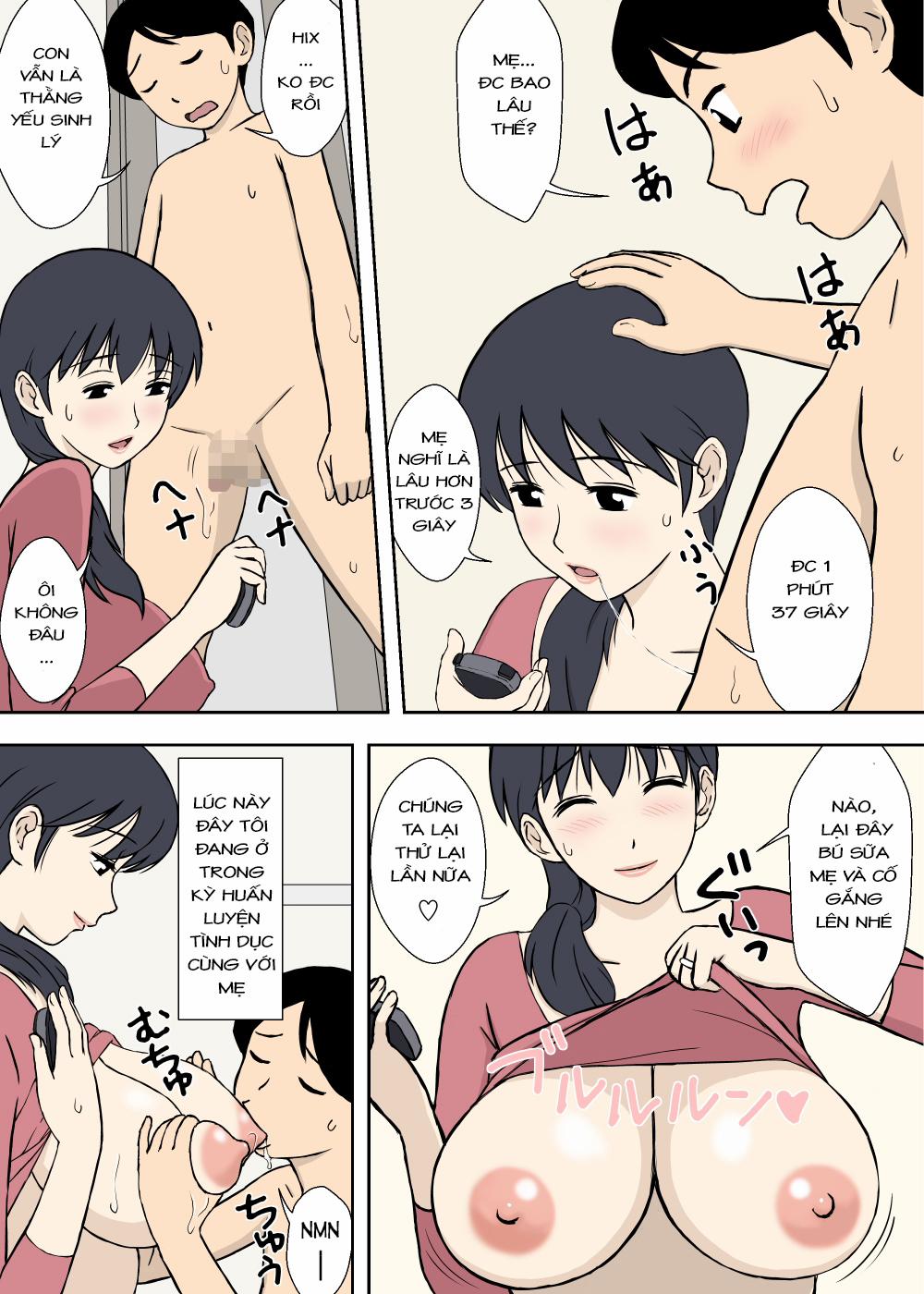 Huấn luyện tình dục cùng mẹ Oneshot trang 8