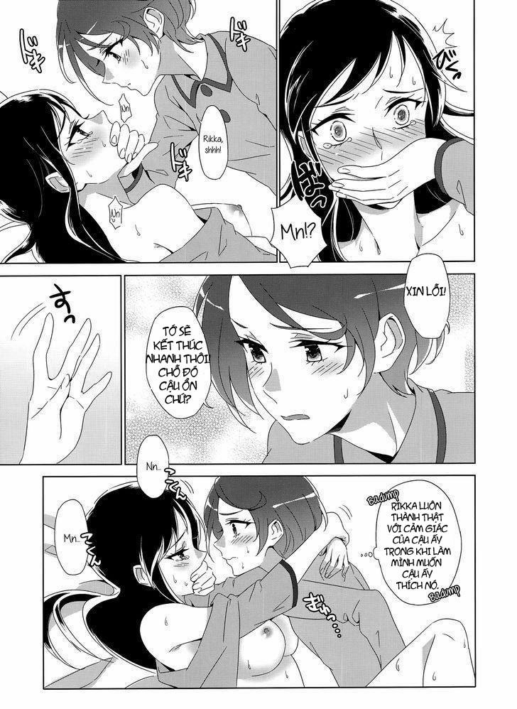 Hush, Be quiet! (Dokidoki Precure) Oneshot trang 13