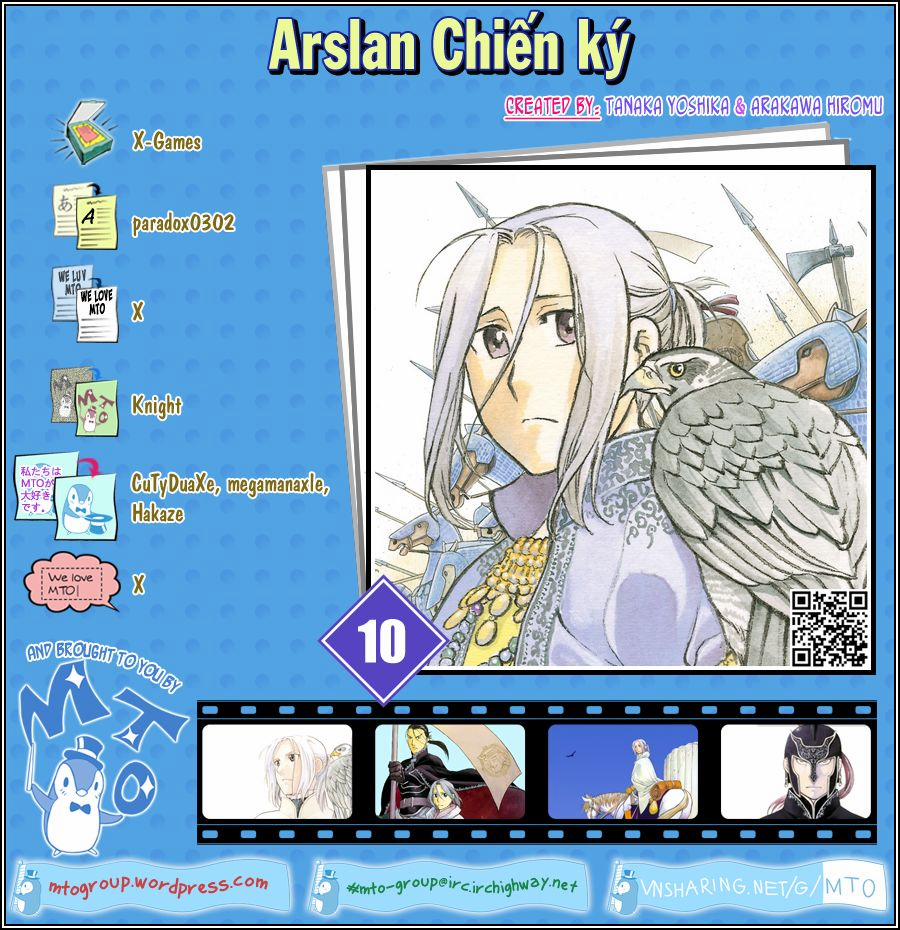Huyền Thoại Arslan 10 trang 0
