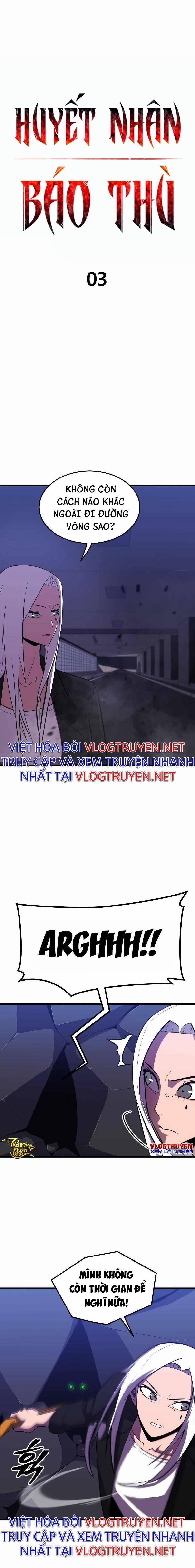 Huyết Nhân Báo Thù 3 trang 1
