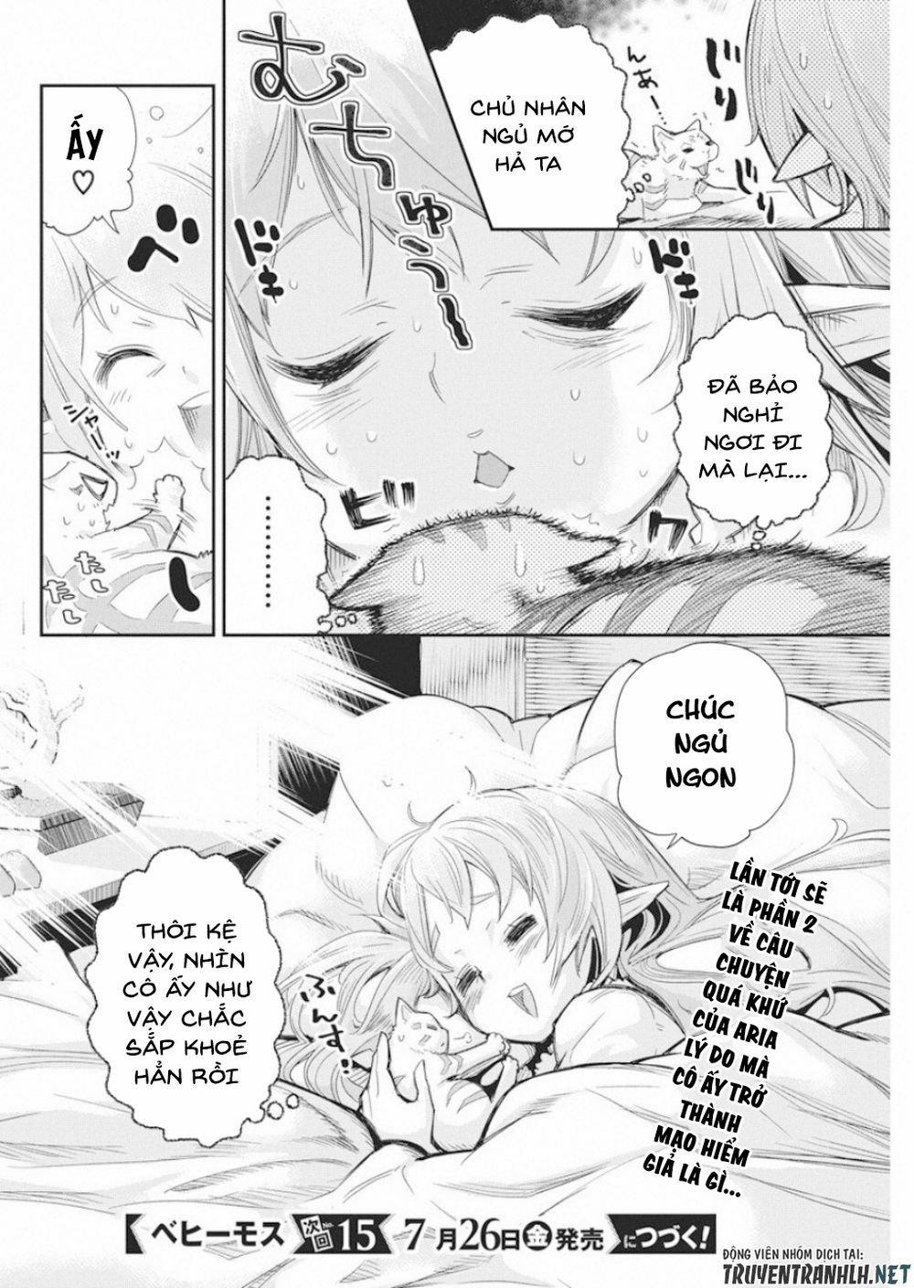 I Am Behemoth Of The S Rank Monster But I Am Mistaken As A Cat And I Live As A Pet Of Elf Girl 16 trang 25