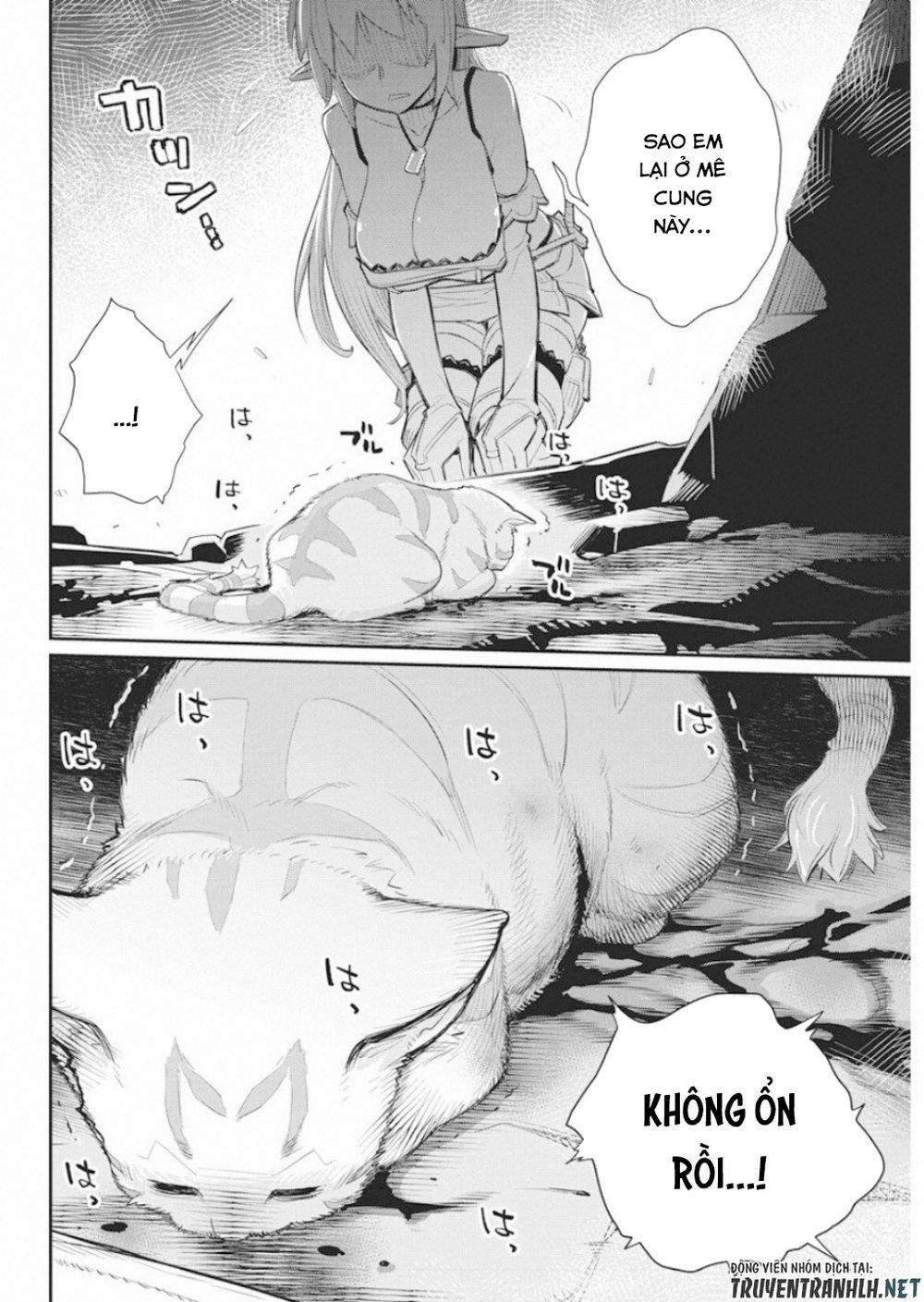 I Am Behemoth Of The S Rank Monster But I Am Mistaken As A Cat And I Live As A Pet Of Elf Girl 17 trang 19