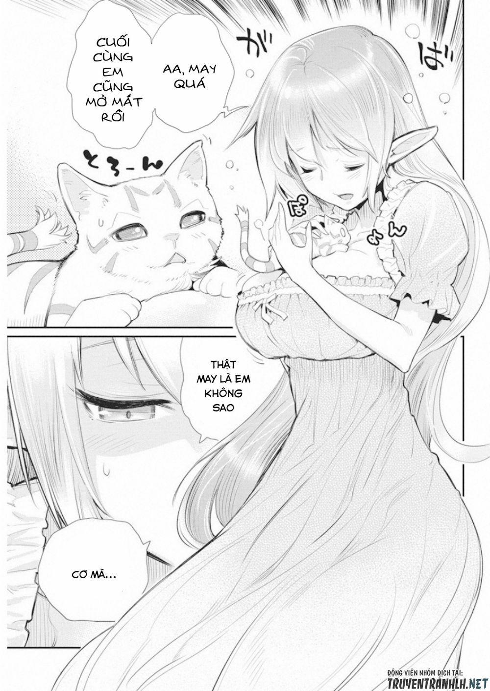 I Am Behemoth Of The S Rank Monster But I Am Mistaken As A Cat And I Live As A Pet Of Elf Girl 17 trang 22