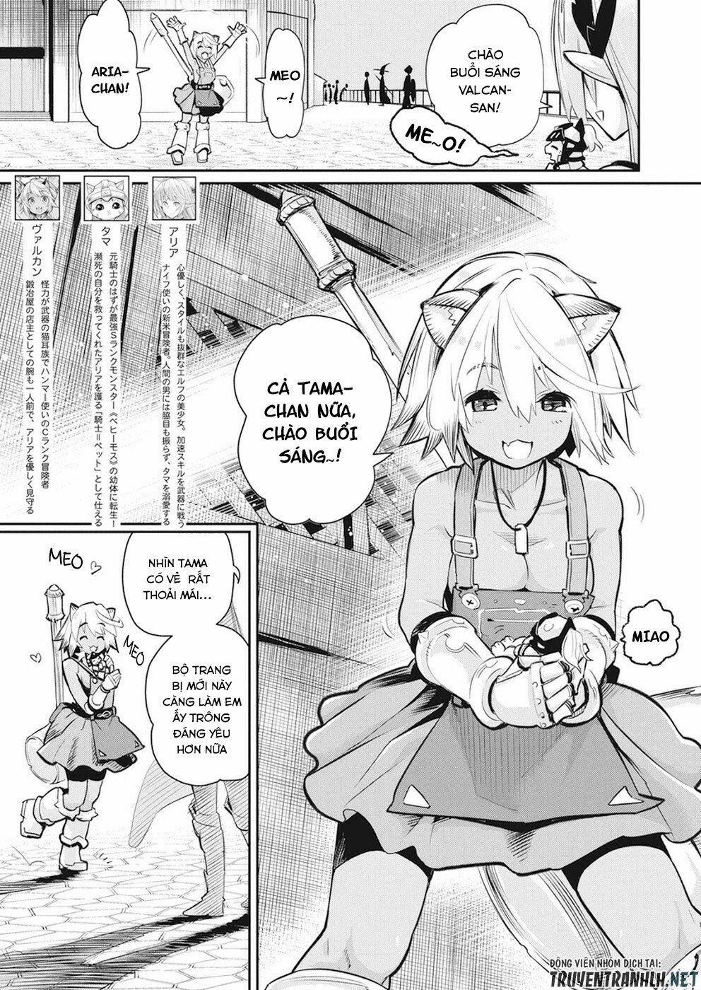 I Am Behemoth Of The S Rank Monster But I Am Mistaken As A Cat And I Live As A Pet Of Elf Girl 20 trang 2