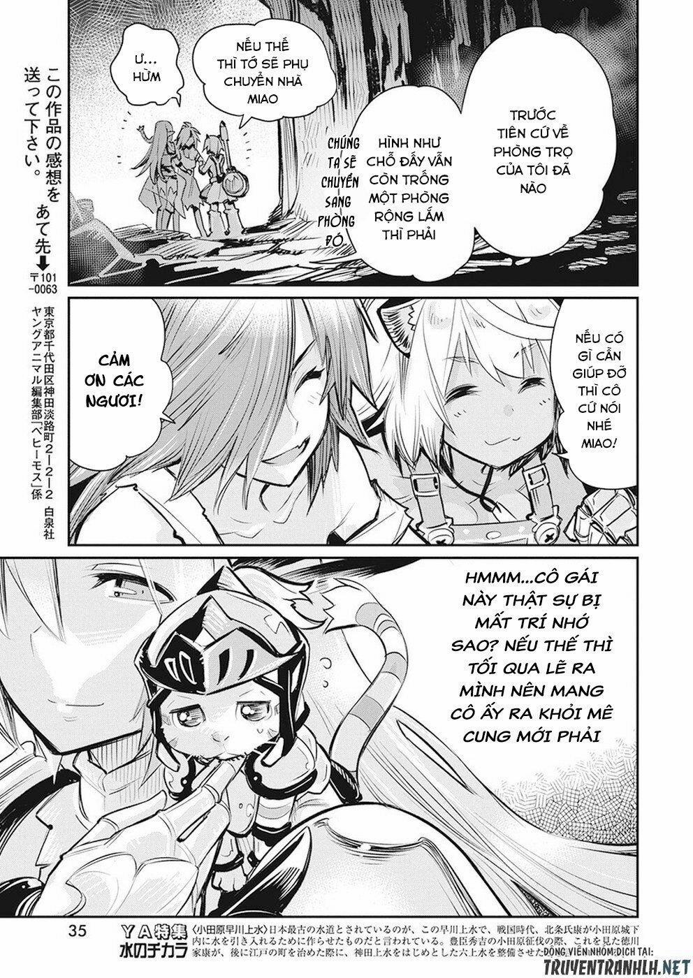 I Am Behemoth Of The S Rank Monster But I Am Mistaken As A Cat And I Live As A Pet Of Elf Girl 20 trang 22