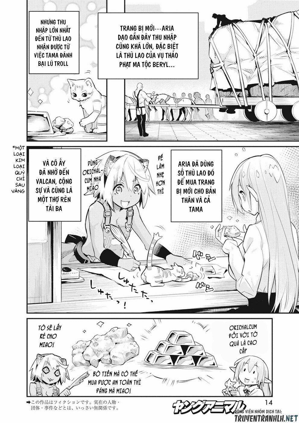 I Am Behemoth Of The S Rank Monster But I Am Mistaken As A Cat And I Live As A Pet Of Elf Girl 20 trang 3