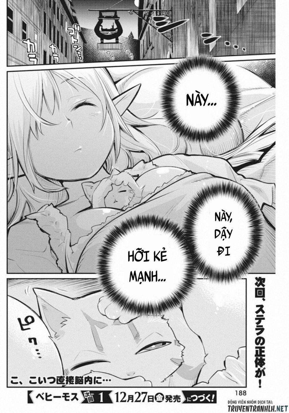 I Am Behemoth Of The S Rank Monster But I Am Mistaken As A Cat And I Live As A Pet Of Elf Girl 21 trang 24