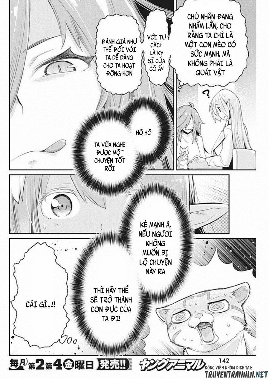 I Am Behemoth Of The S Rank Monster But I Am Mistaken As A Cat And I Live As A Pet Of Elf Girl 22 trang 17