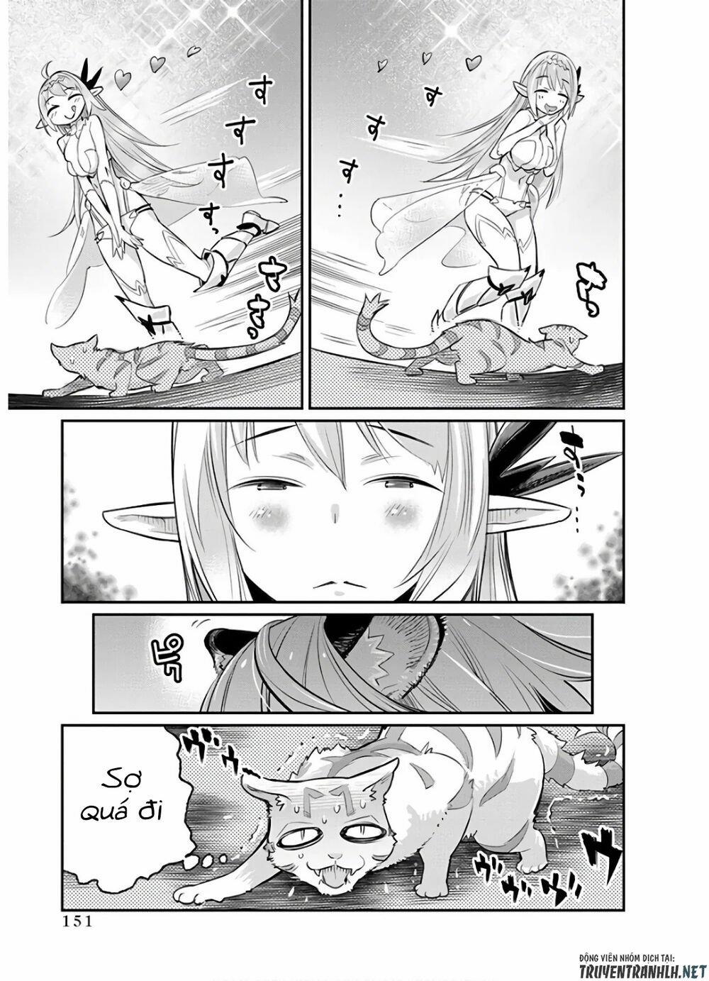 I Am Behemoth Of The S Rank Monster But I Am Mistaken As A Cat And I Live As A Pet Of Elf Girl 23 trang 24