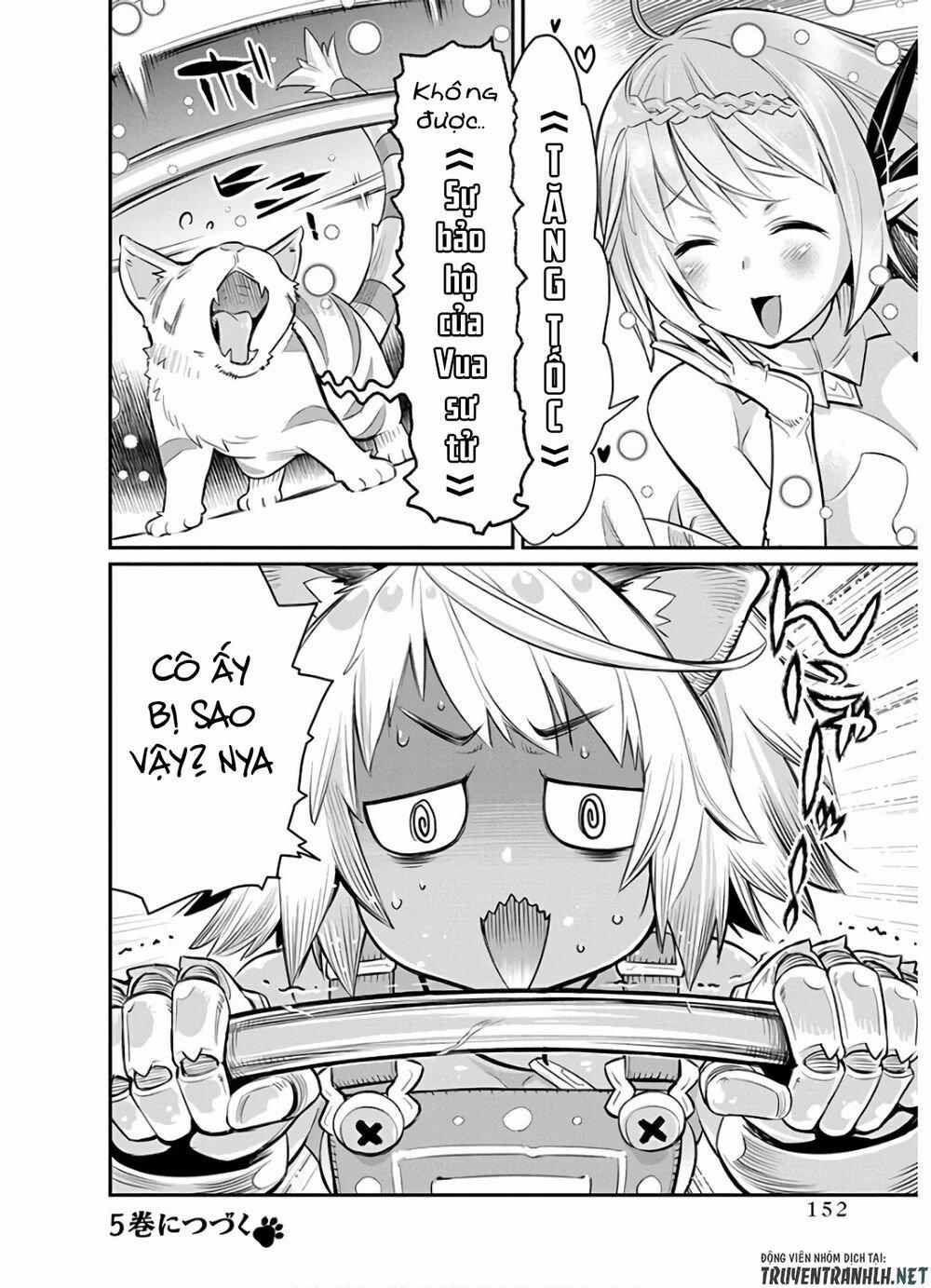 I Am Behemoth Of The S Rank Monster But I Am Mistaken As A Cat And I Live As A Pet Of Elf Girl 23 trang 25