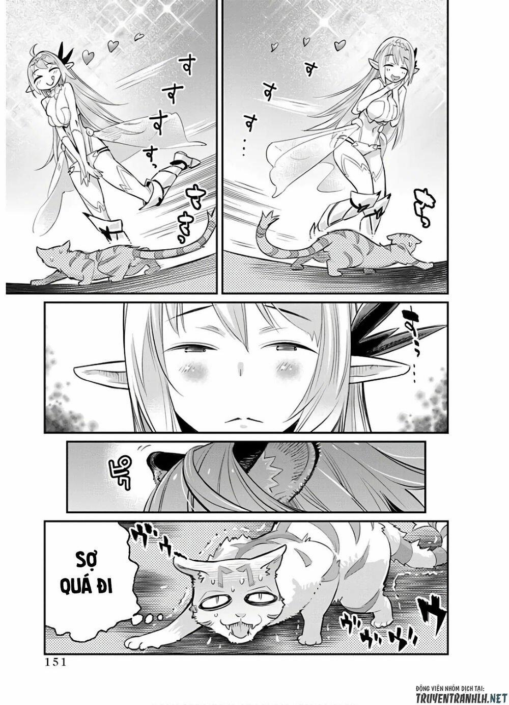 I Am Behemoth Of The S Rank Monster But I Am Mistaken As A Cat And I Live As A Pet Of Elf Girl 24 trang 24