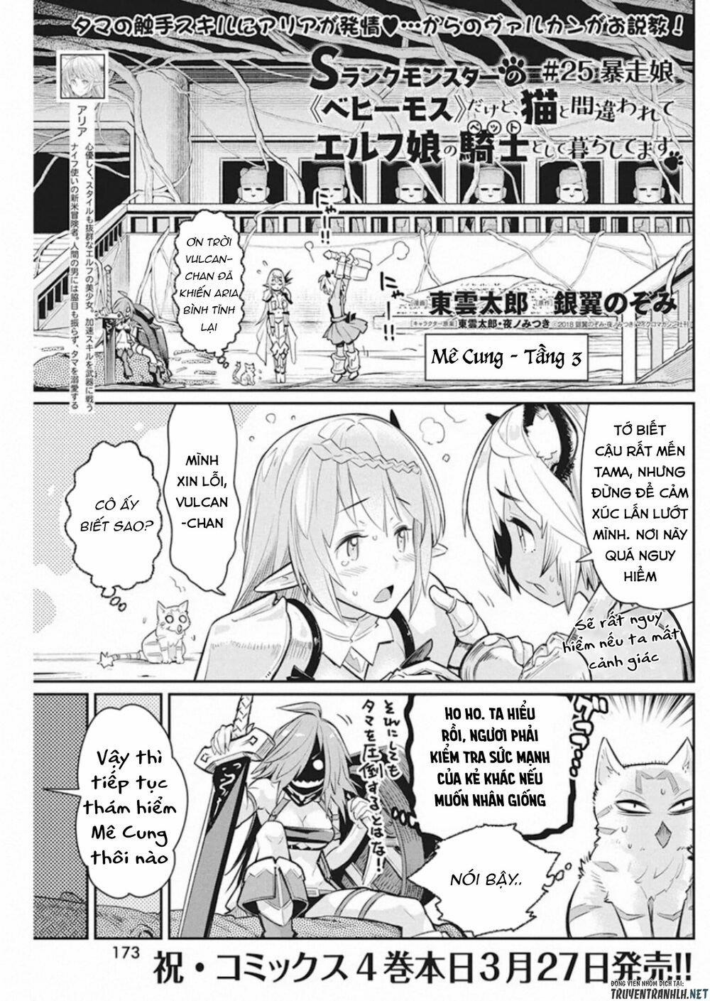 I Am Behemoth Of The S Rank Monster But I Am Mistaken As A Cat And I Live As A Pet Of Elf Girl 25 trang 2