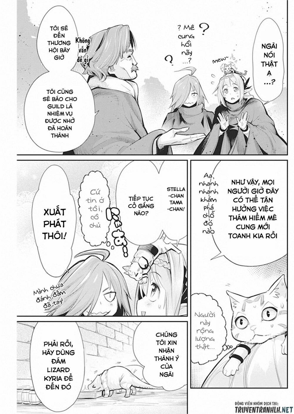 I Am Behemoth Of The S Rank Monster But I Am Mistaken As A Cat And I Live As A Pet Of Elf Girl 28 trang 12