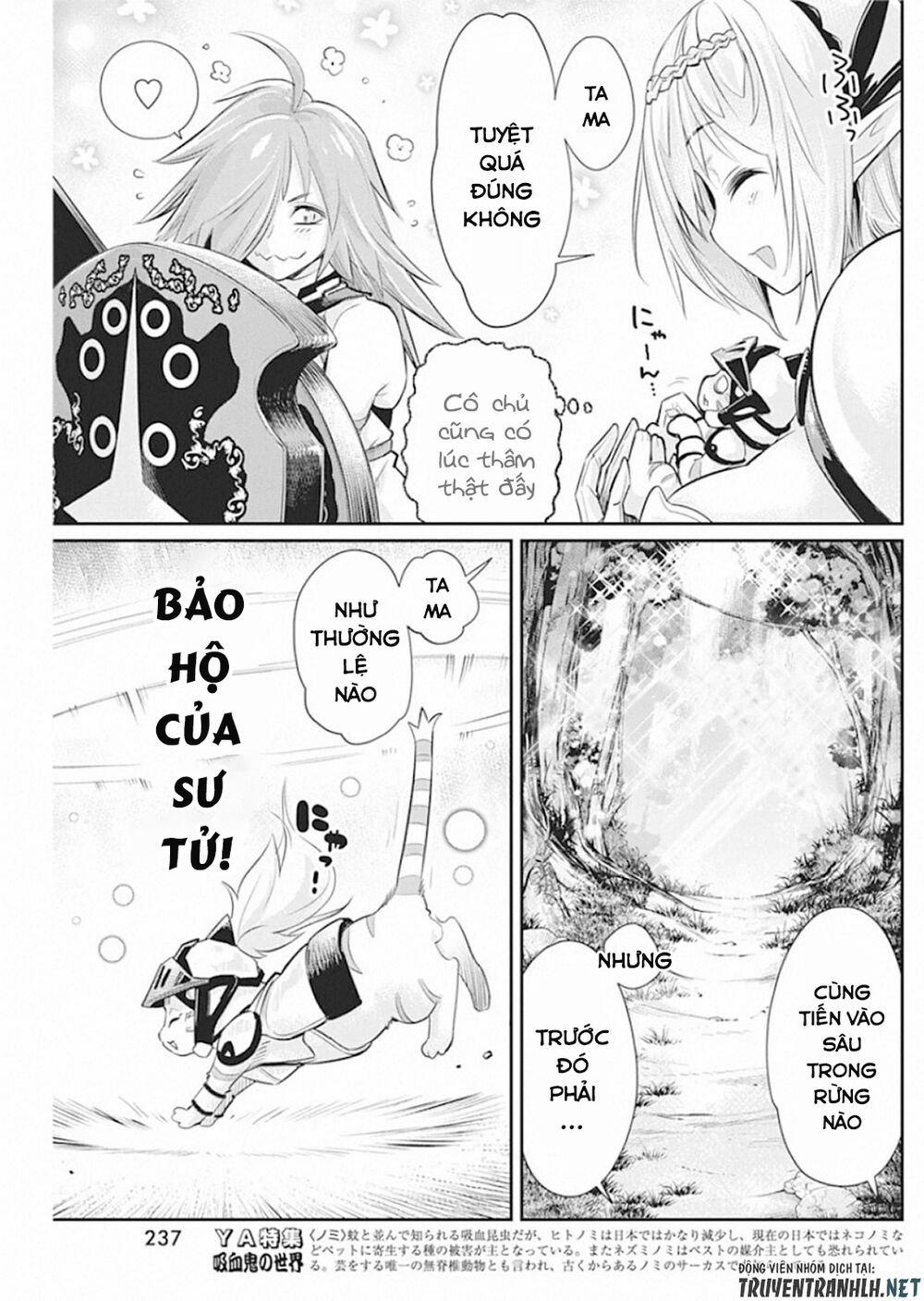 I Am Behemoth Of The S Rank Monster But I Am Mistaken As A Cat And I Live As A Pet Of Elf Girl 28 trang 22