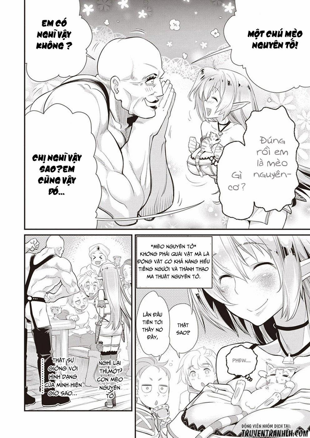 I Am Behemoth Of The S Rank Monster But I Am Mistaken As A Cat And I Live As A Pet Of Elf Girl 3 trang 11