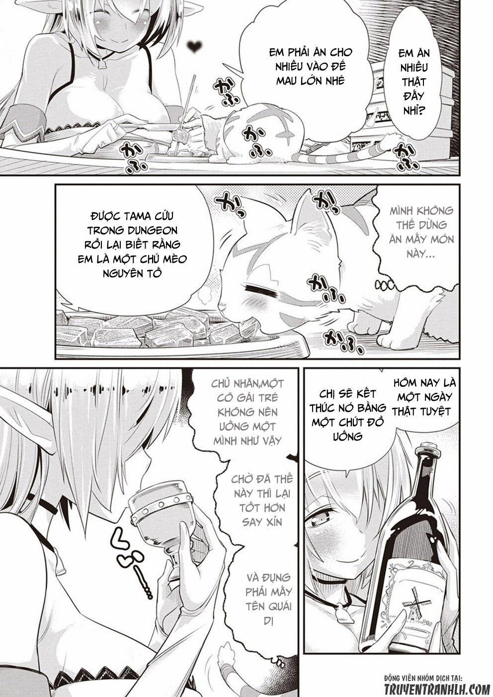 I Am Behemoth Of The S Rank Monster But I Am Mistaken As A Cat And I Live As A Pet Of Elf Girl 3 trang 22