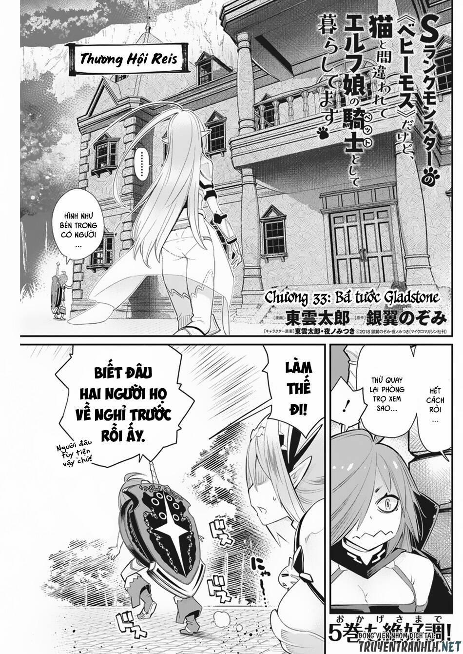 I Am Behemoth Of The S Rank Monster But I Am Mistaken As A Cat And I Live As A Pet Of Elf Girl 33 trang 3