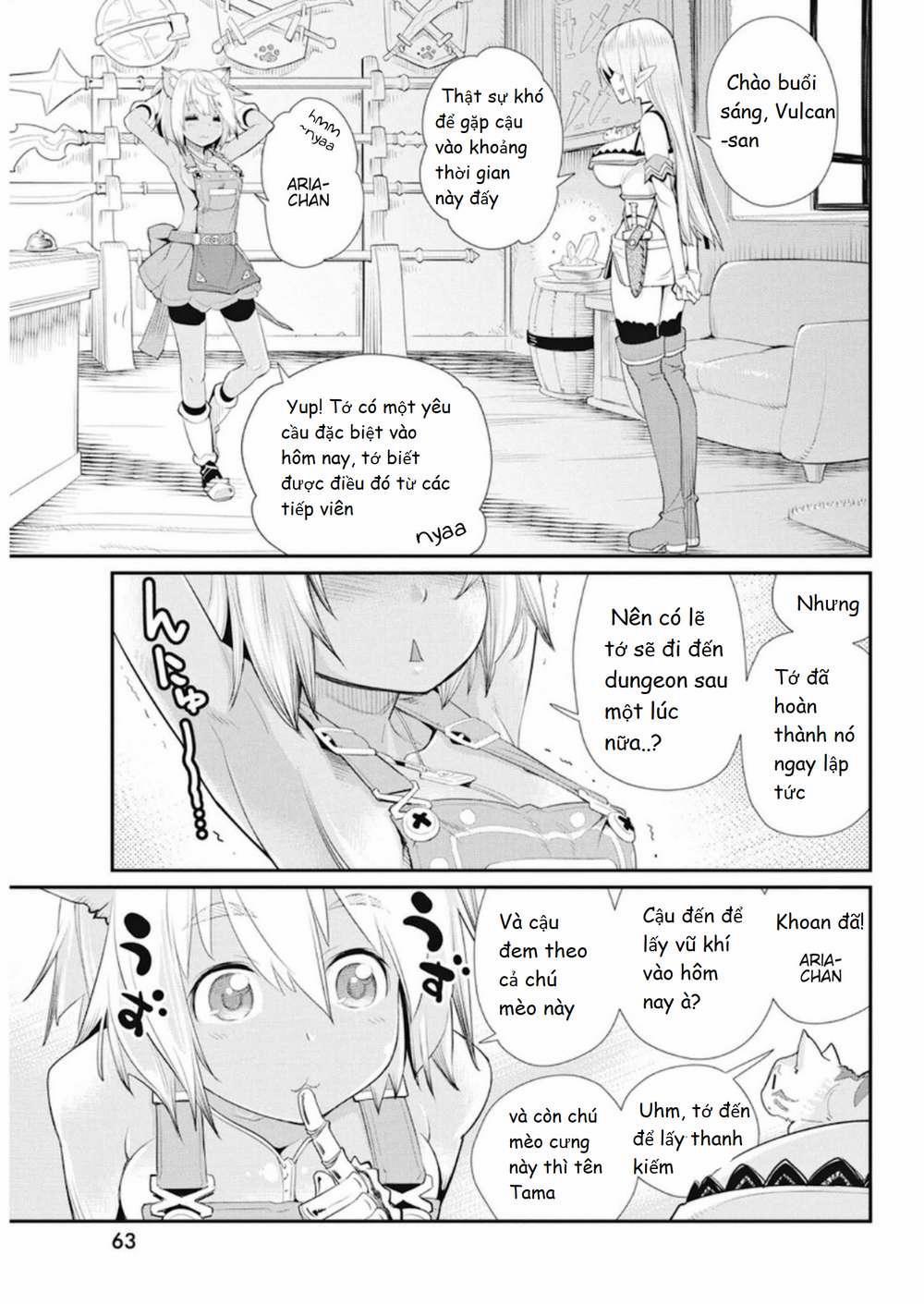 I Am Behemoth Of The S Rank Monster But I Am Mistaken As A Cat And I Live As A Pet Of Elf Girl 4 trang 12