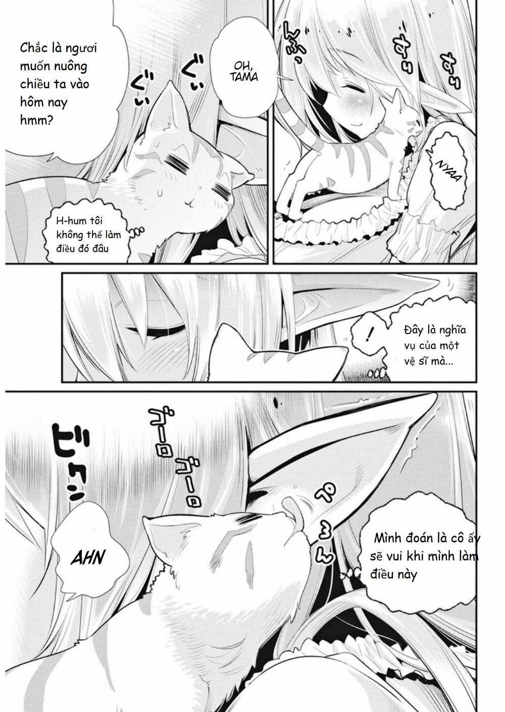 I Am Behemoth Of The S Rank Monster But I Am Mistaken As A Cat And I Live As A Pet Of Elf Girl 4 trang 19