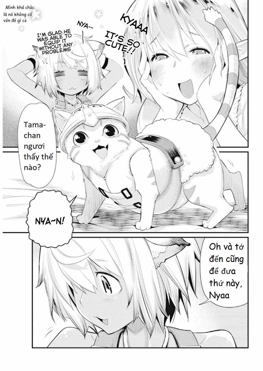 I Am Behemoth Of The S Rank Monster But I Am Mistaken As A Cat And I Live As A Pet Of Elf Girl 4 trang 23