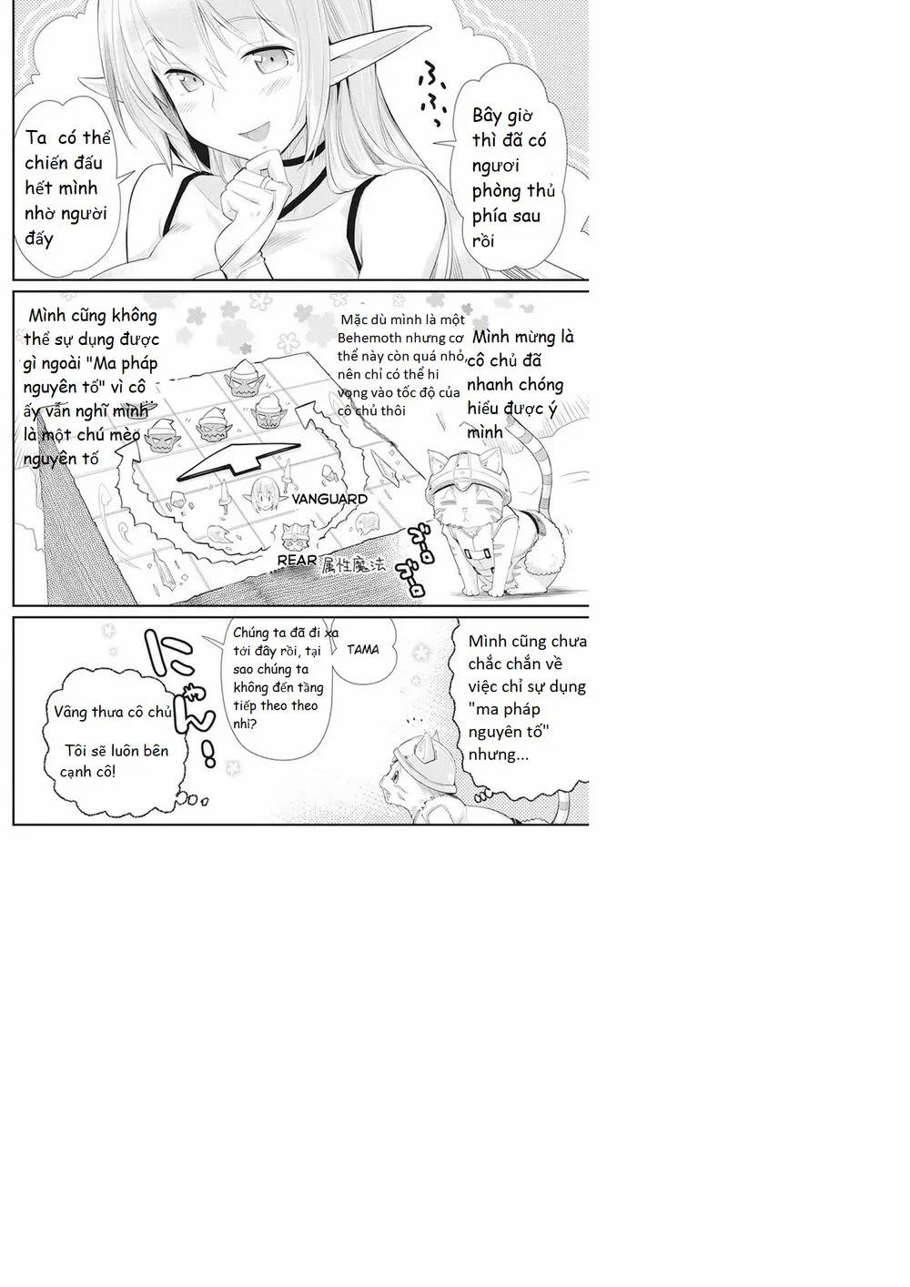 I Am Behemoth Of The S Rank Monster But I Am Mistaken As A Cat And I Live As A Pet Of Elf Girl 5 trang 4