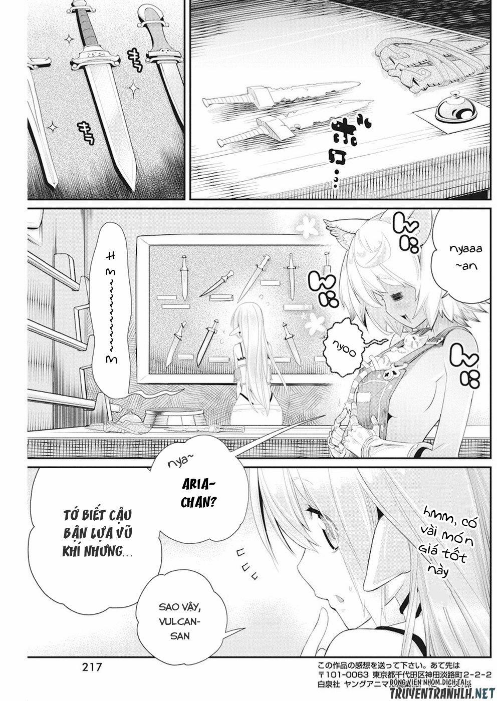 I Am Behemoth Of The S Rank Monster But I Am Mistaken As A Cat And I Live As A Pet Of Elf Girl 6 trang 21