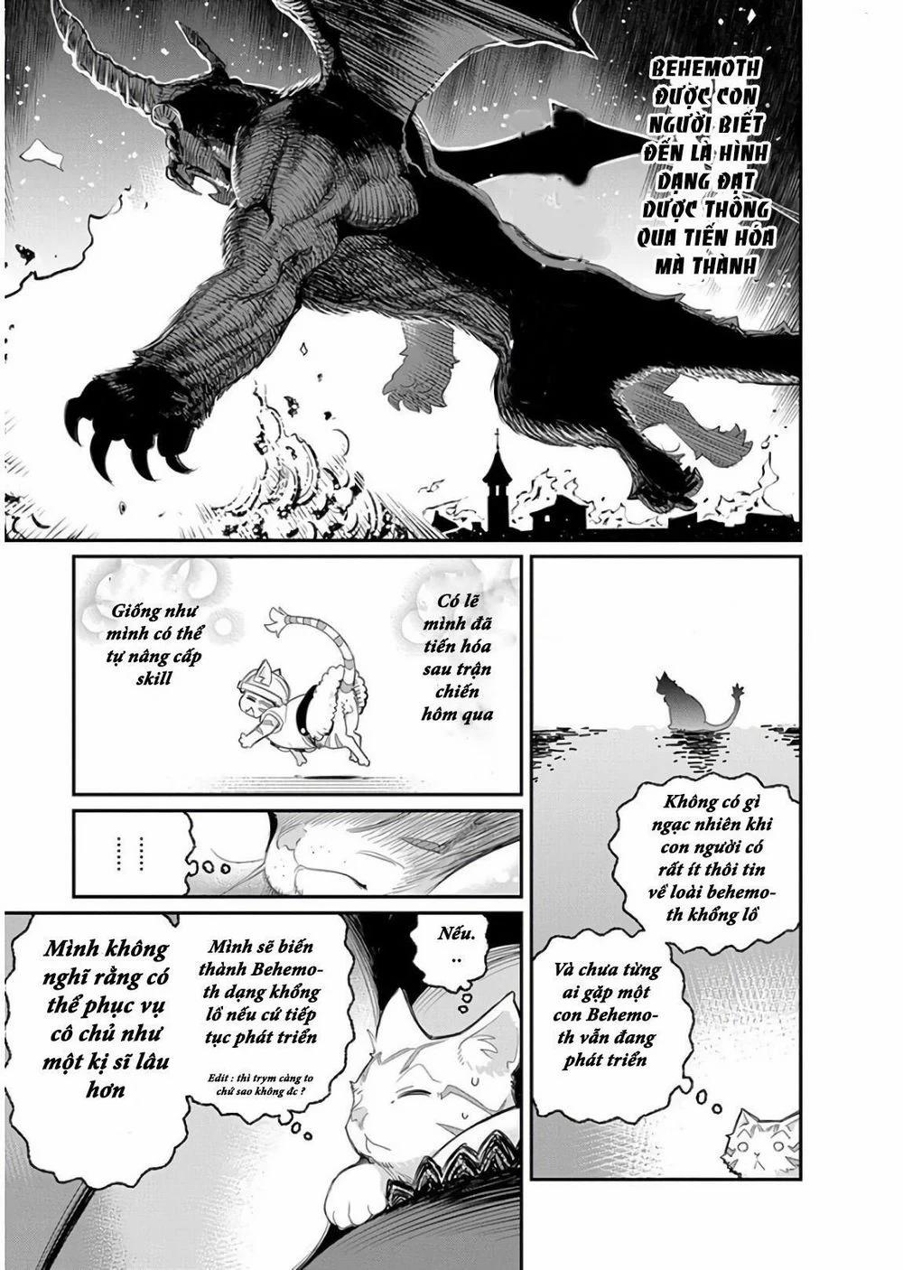 I Am Behemoth Of The S Rank Monster But I Am Mistaken As A Cat And I Live As A Pet Of Elf Girl 8 trang 22