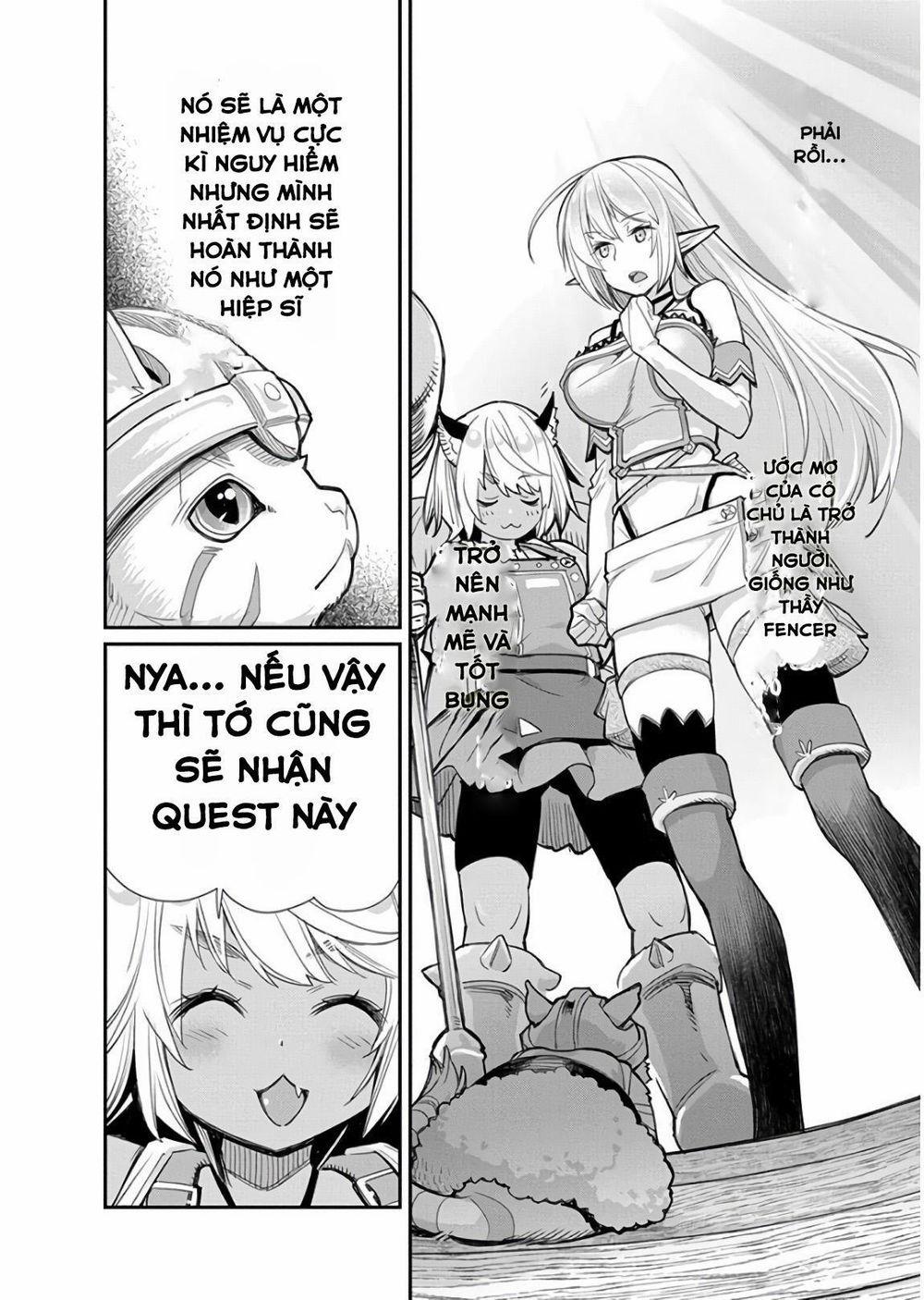 I Am Behemoth Of The S Rank Monster But I Am Mistaken As A Cat And I Live As A Pet Of Elf Girl 9 trang 22