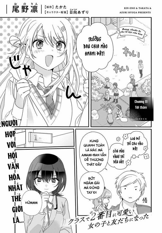 I Became Friends With The Second Cutest Girl In My Class 11.1 trang 3