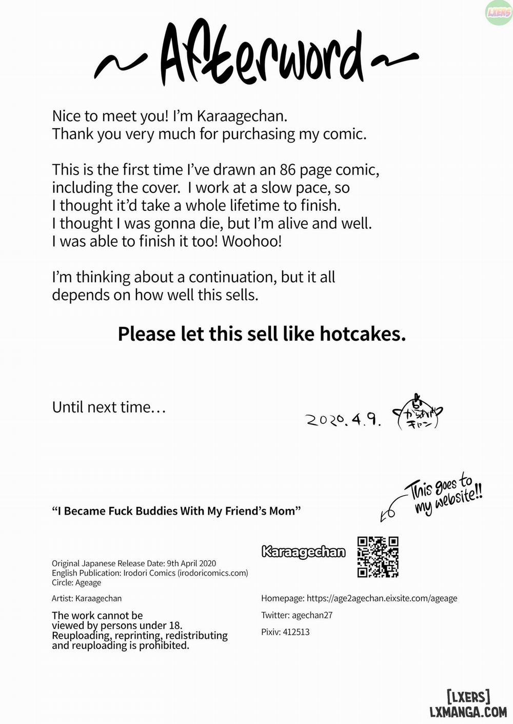 I Became Fuck Buddies With My Friend's Mom Oneshot trang 84