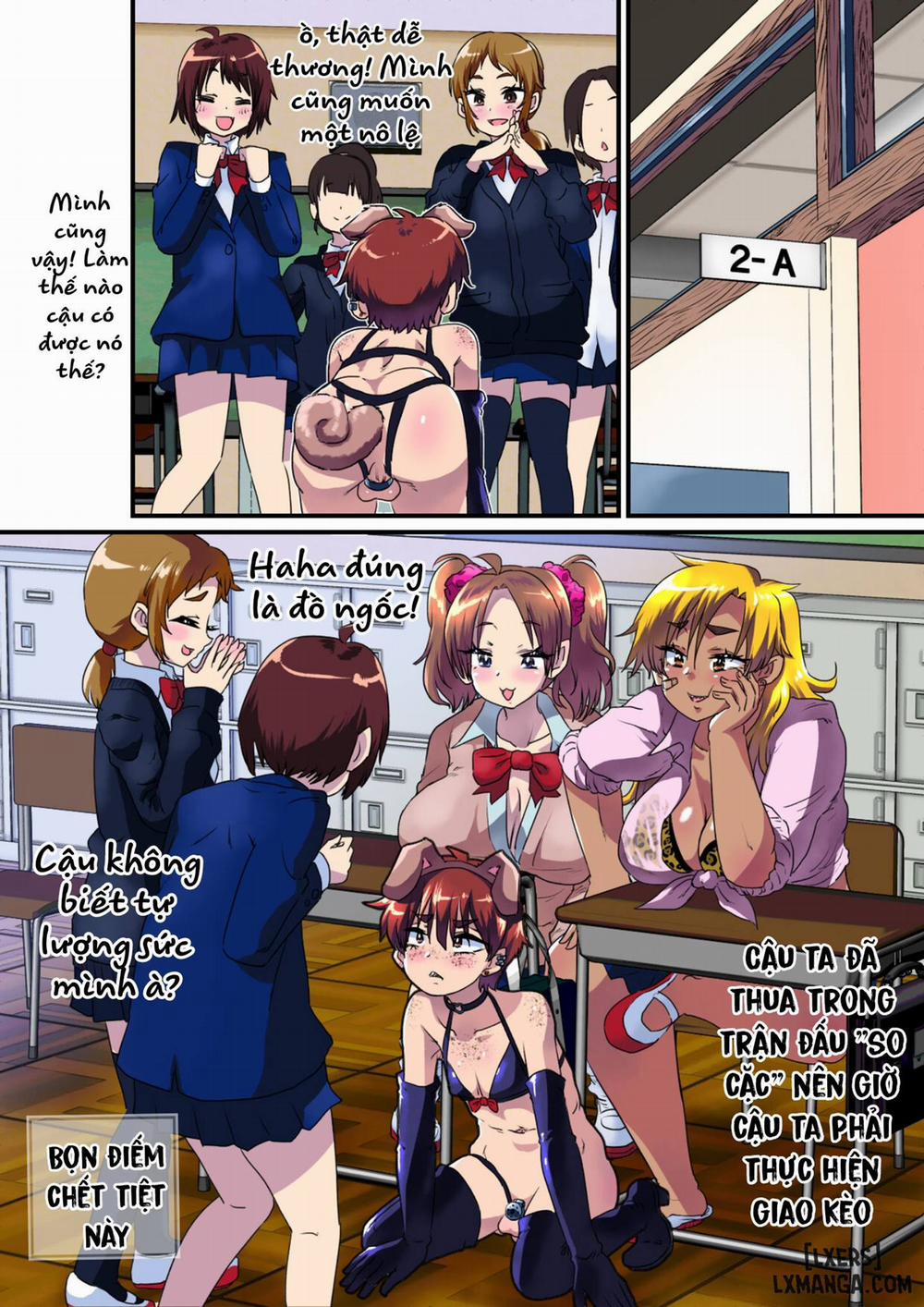 I Ended Up Being Transformed Into The Sissy Slave Of The Big-Cocked Futanari Girls Oneshot trang 12