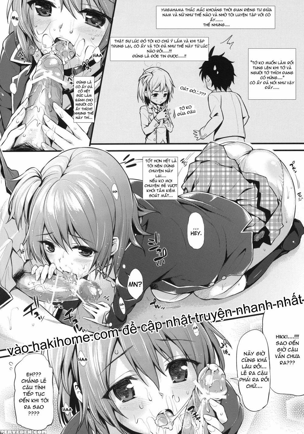 I Graduated From Being A Virgin. (Yahari Ore No Seishun Love Come Wa Machigatteiru) Oneshot trang 4