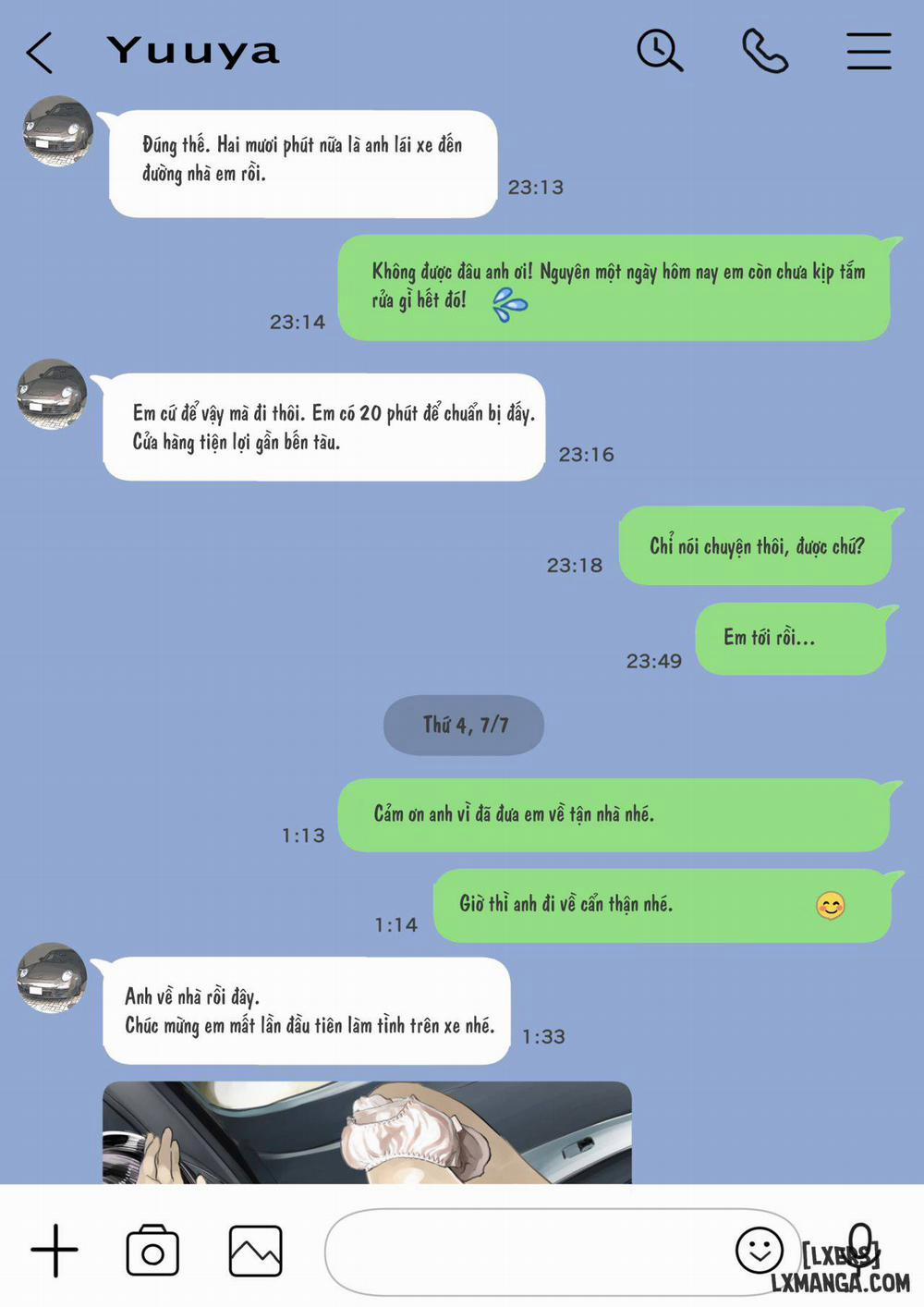 I Just Snooped through Her Smartphone Oneshot trang 47