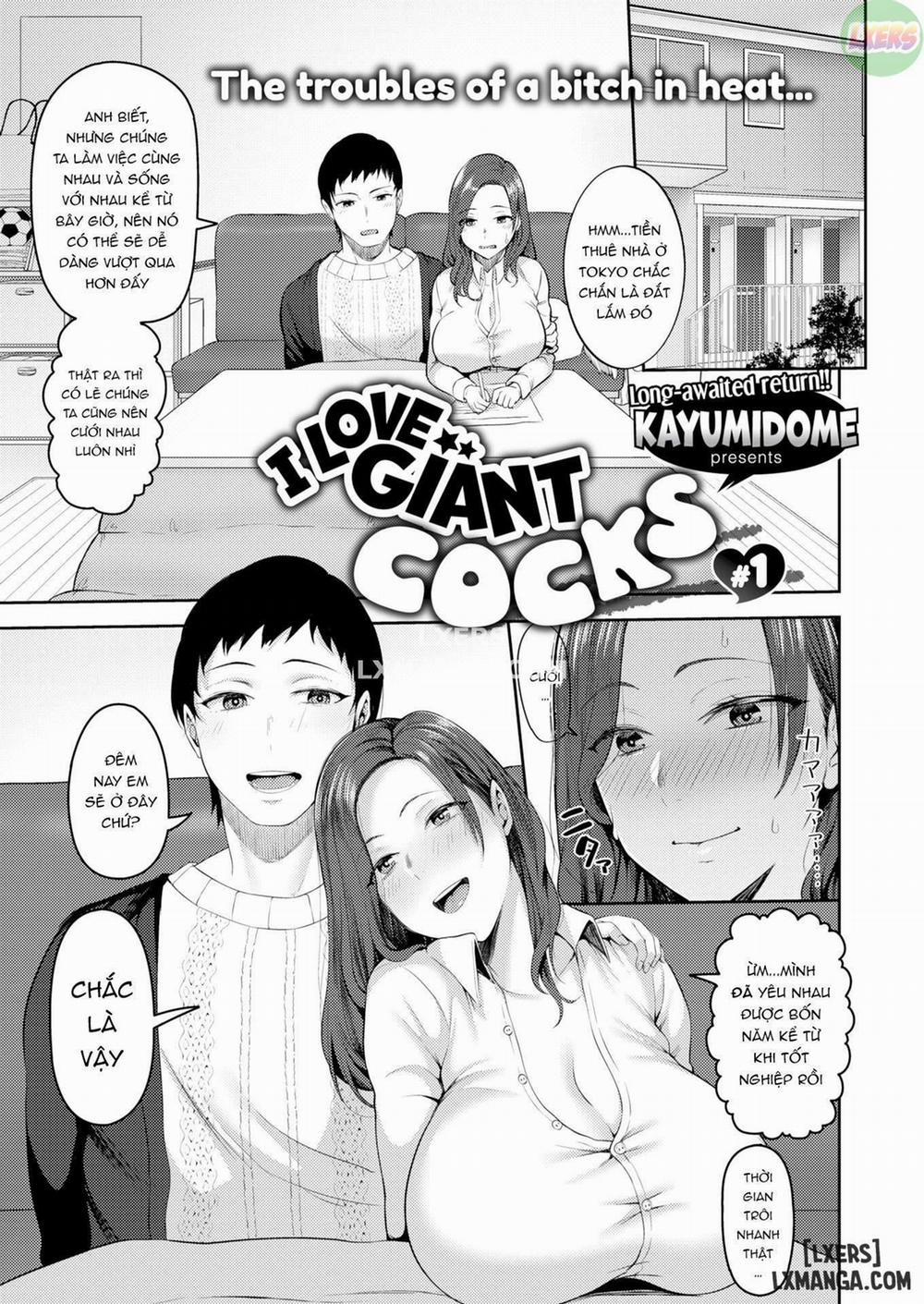 I Love Giant Cocks 1 trang 0