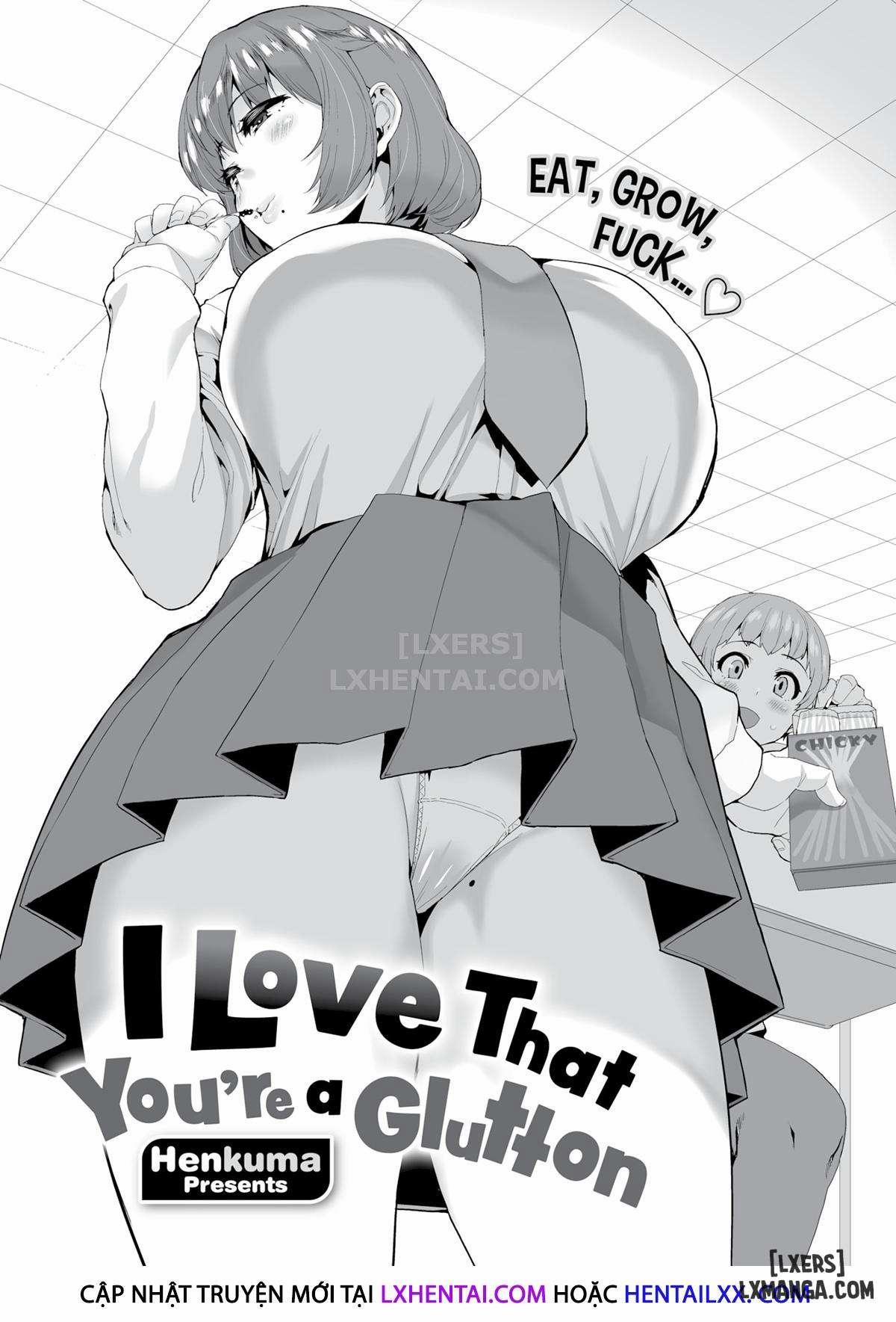 I Love That You're a Glutton 1 trang 0