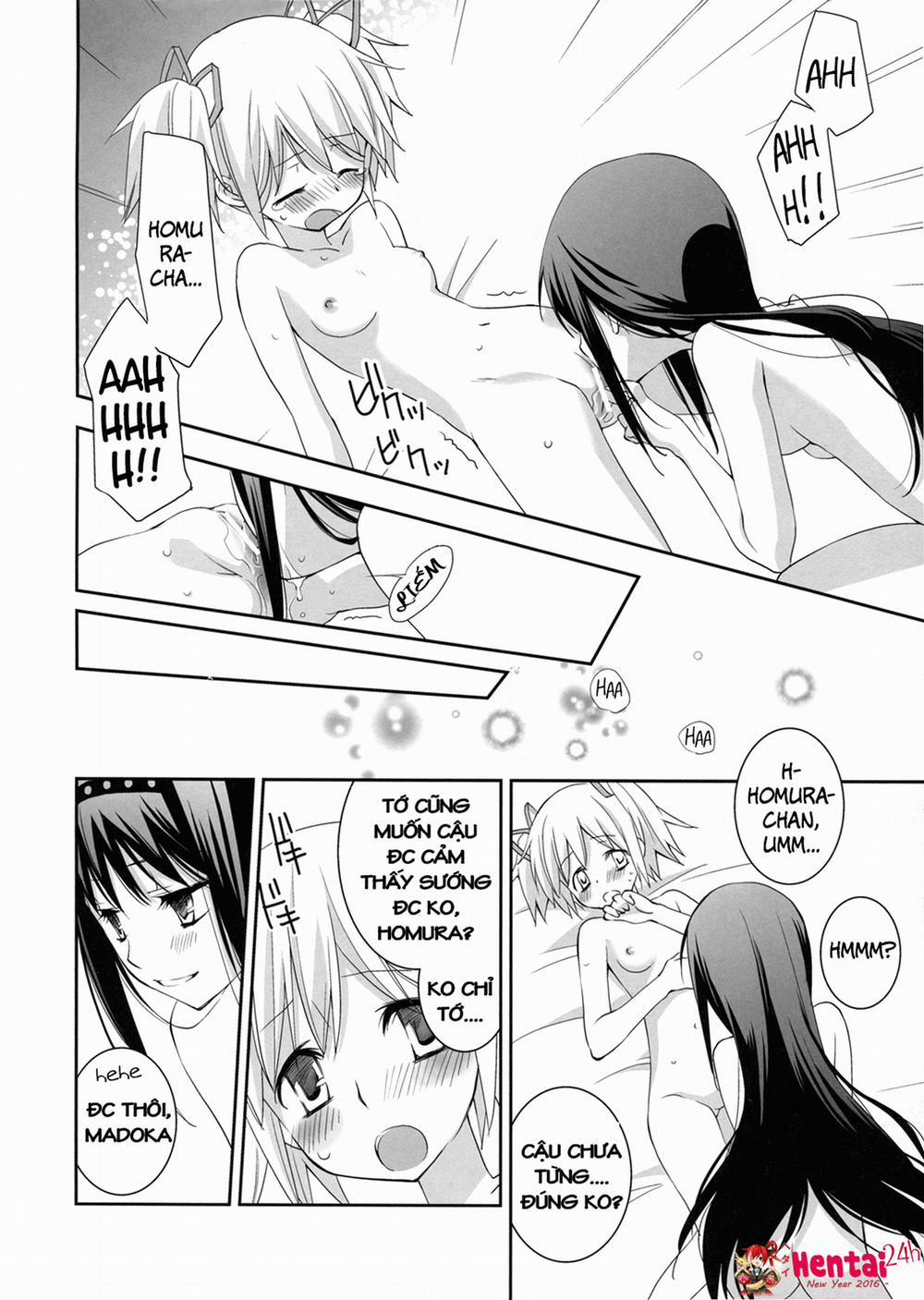 I Love You! 2 (Puella Magi Madoka Magica) Oneshot [Yuri] trang 8