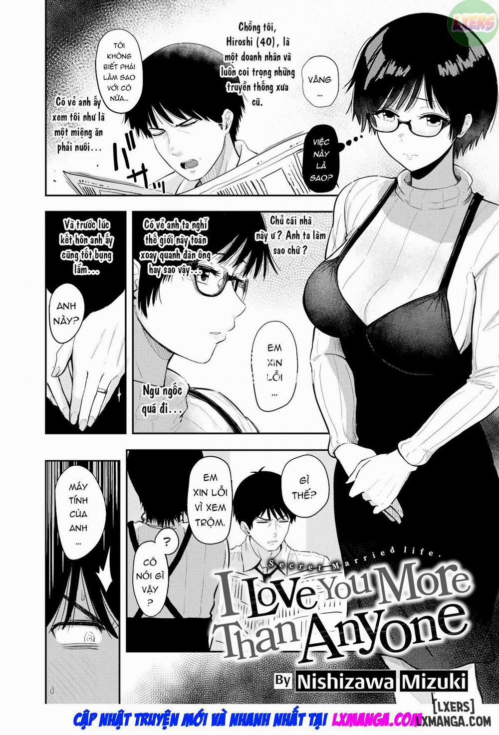 I Love You More Than Anyone Oneshot trang 4