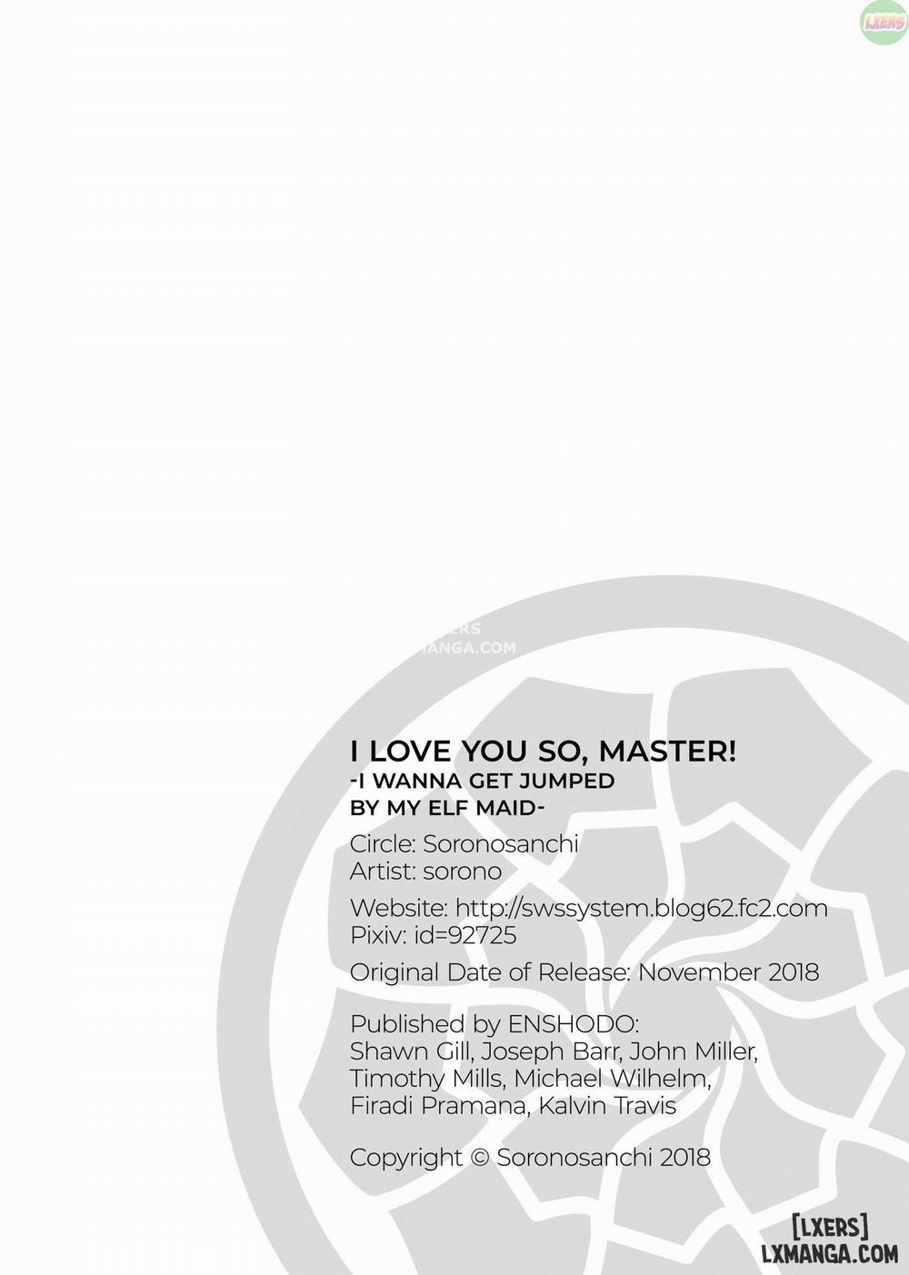 I Love You So, Master! 1 trang 25