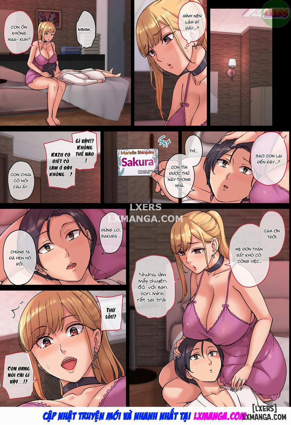 I Met My Friends Gyaru Mom in a Soapland 1 trang 34