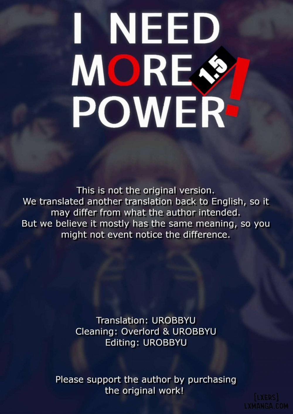 I NEED MORE POWER! 1.5 END trang 22