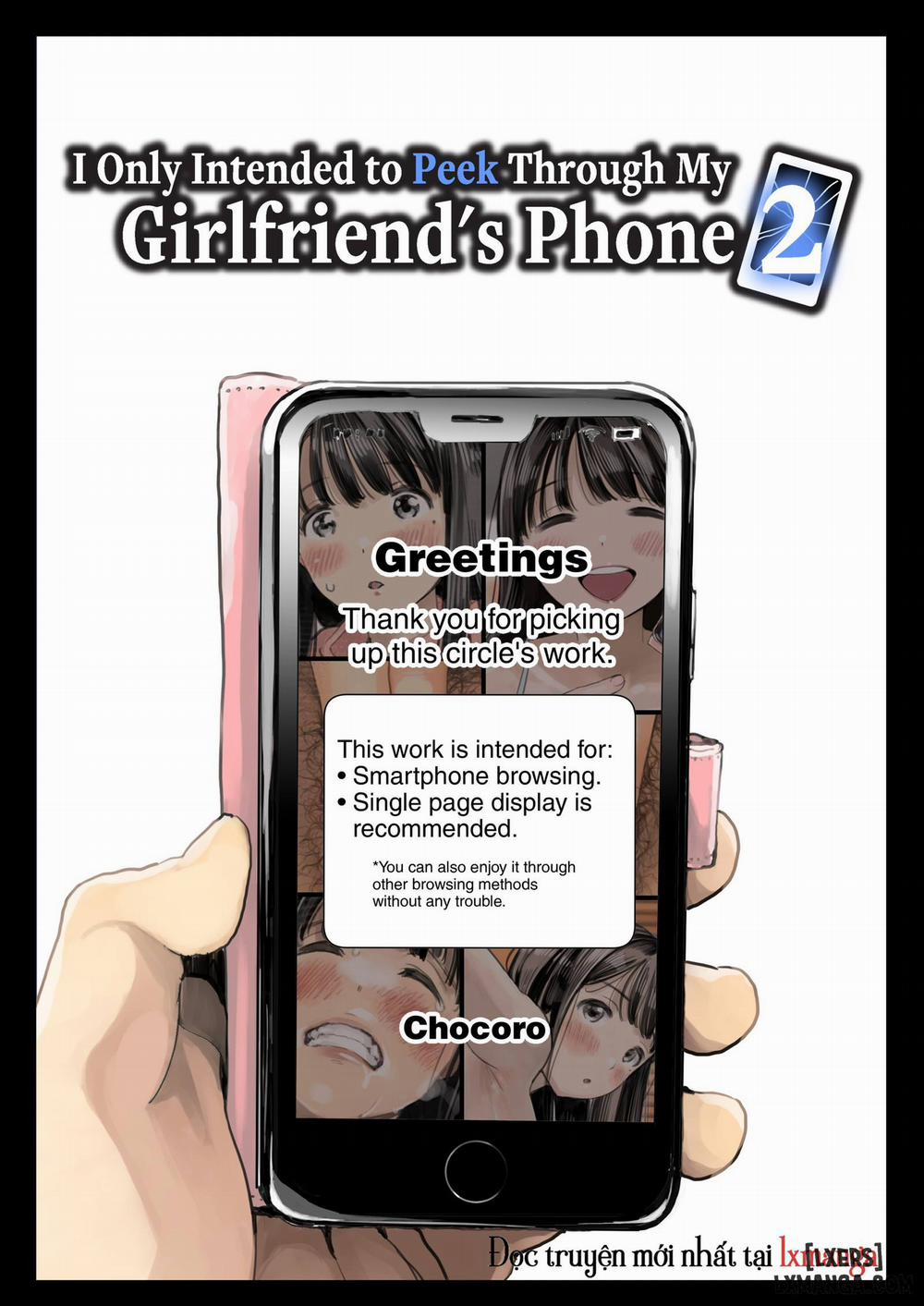 I Only Intended to Peek Through my Girlfriend's Phone 1 2 trang 0