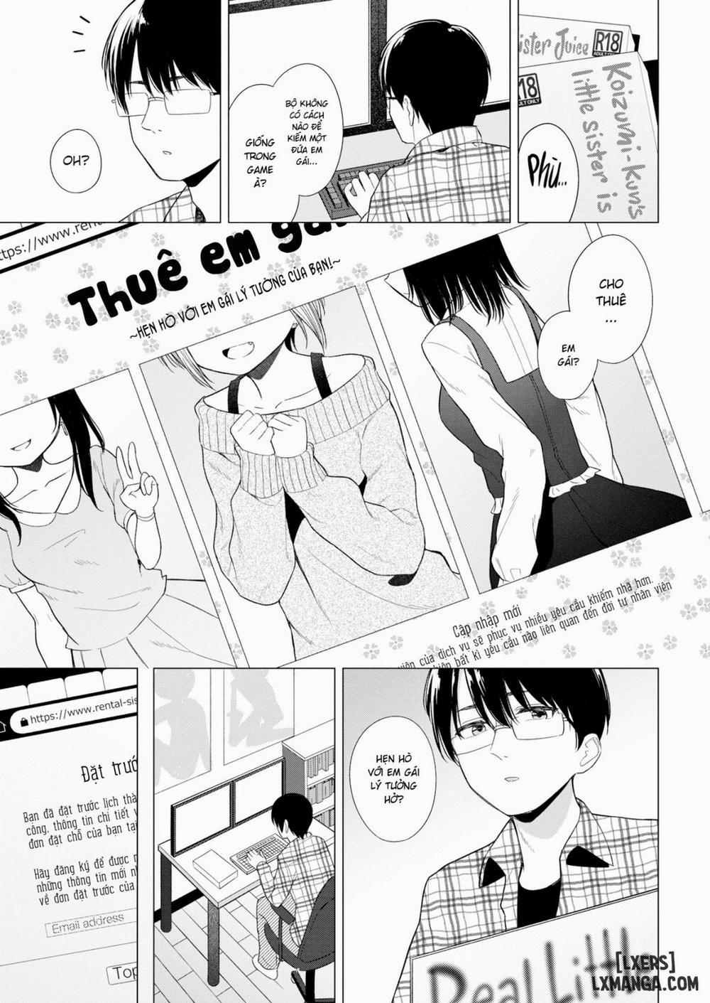 I Tried Rent My Little Sister Oneshot trang 3
