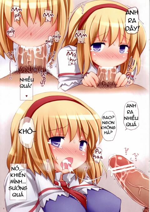I Want to Ejaculate Inside Alice! (Touhou Project) Oneshot trang 7