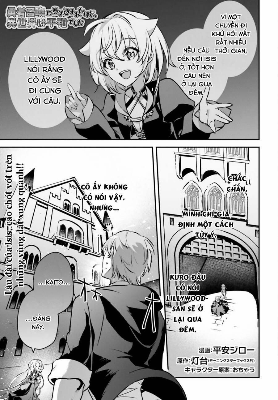 I Was Caught Up In A Hero Summoning, But That World Is At Peace 45.1 trang 0
