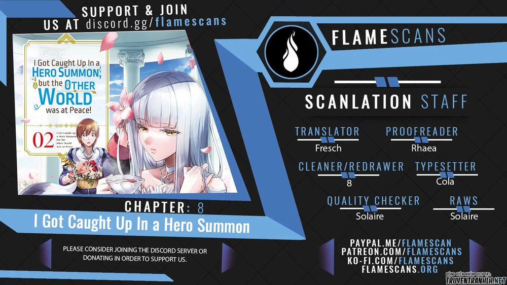 I Was Caught Up In A Hero Summoning, But That World Is At Peace 8 trang 0