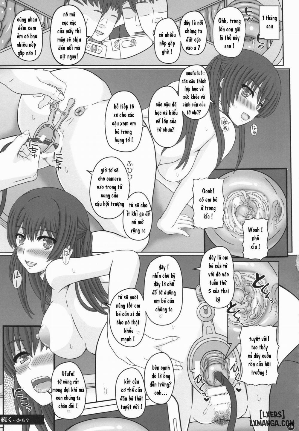 Iinchou wa Class no Ninshin Pet Oneshot trang 24