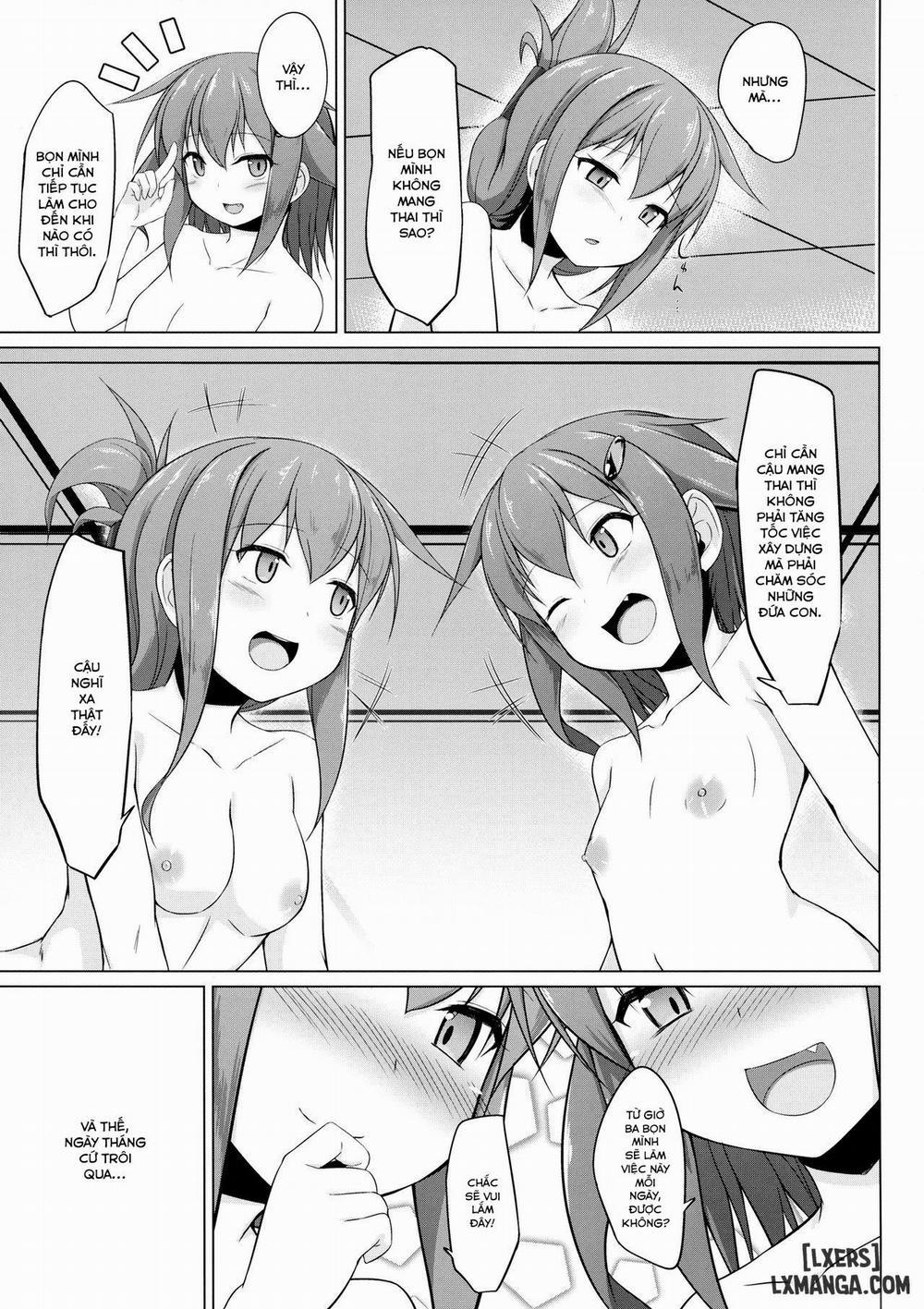 Ikazuchi and Inazuma Wants the Admiral's Babies Oneshot trang 31