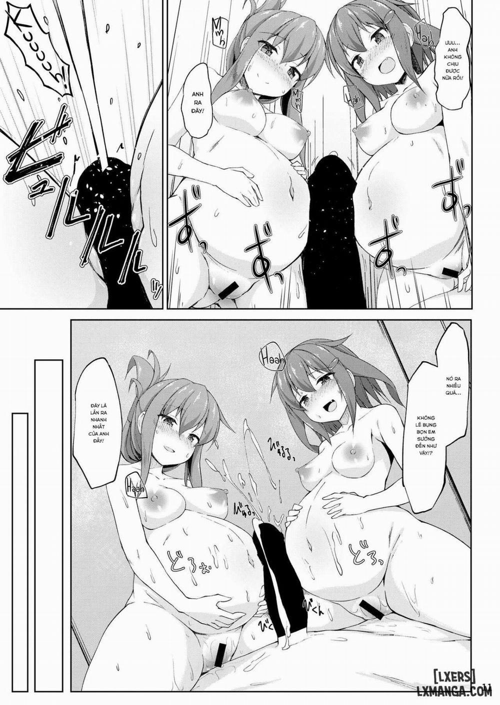 Ikazuchi to Inazuma wa Shireikan no Aka-chan o Unjau no desu Oneshot trang 9