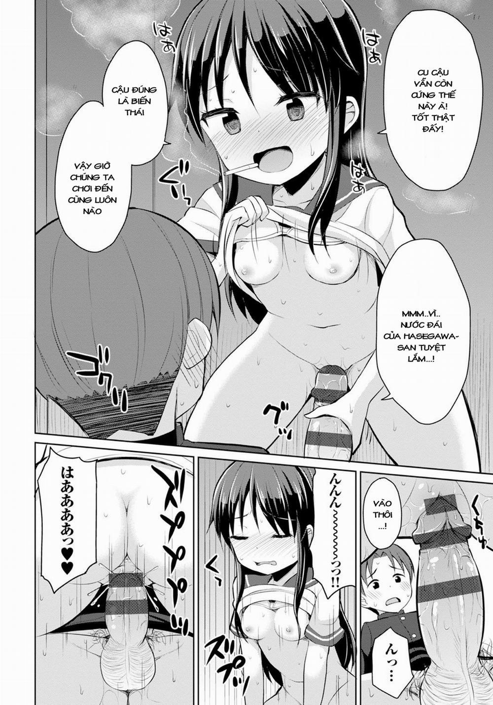 Ikenai Joshi Toire Sekkusu Oneshot trang 12